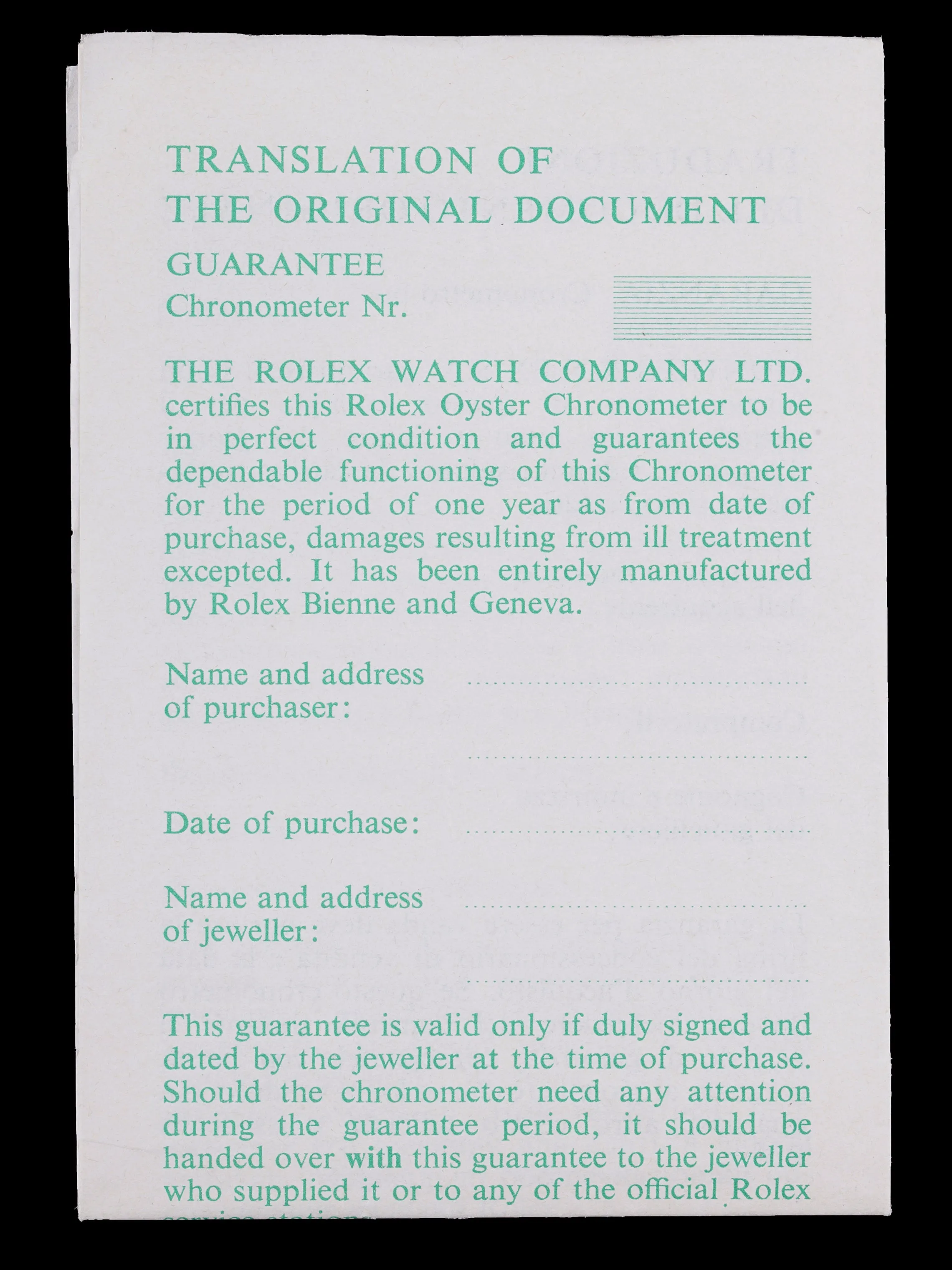 1979 Rolex Daytona (Ref. 6263) Black Dial "Big Red" W/ Box and Papers