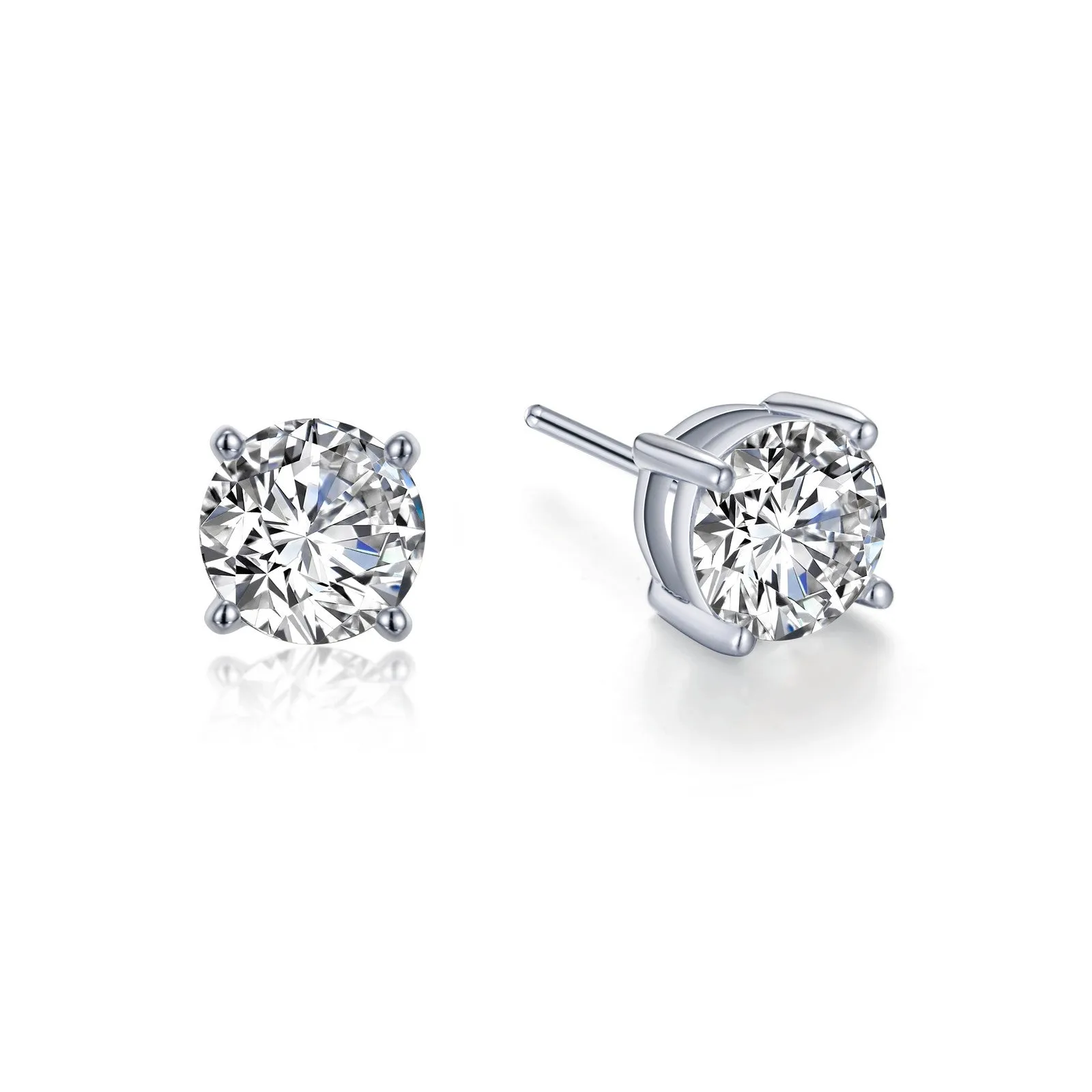 2.5 CTW 4 Prong Stud Earrings