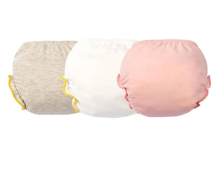 2Pcs Strawberry 100CM for 14-16KG Cotton Panties, Newborn Baby Fashion Washable diaper pants, baby training pants AZ20671