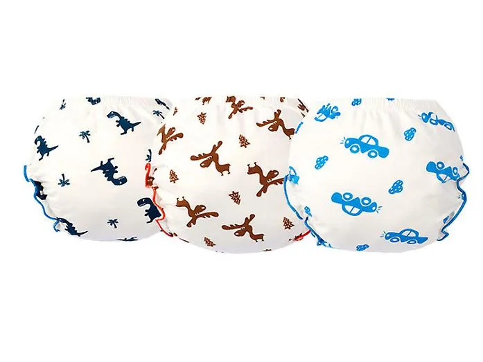 2Pcs Strawberry 100CM for 14-16KG Cotton Panties, Newborn Baby Fashion Washable diaper pants, baby training pants AZ20671