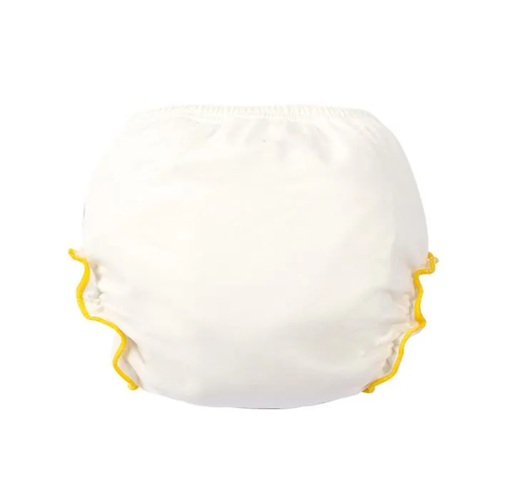 2Pcs white 80CM for 6-13KG Cotton Panties, Newborn Baby Fashion Washable diaper pants, baby training pants AZ20678