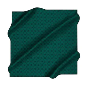 Aker Monogram Classic Silk Scarf #14
