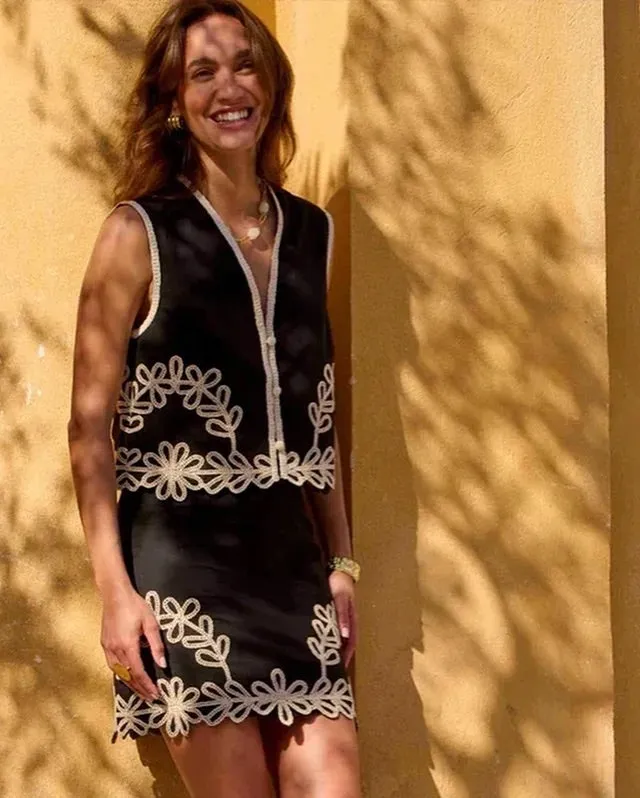 Alanna Luxury Embroidered Set