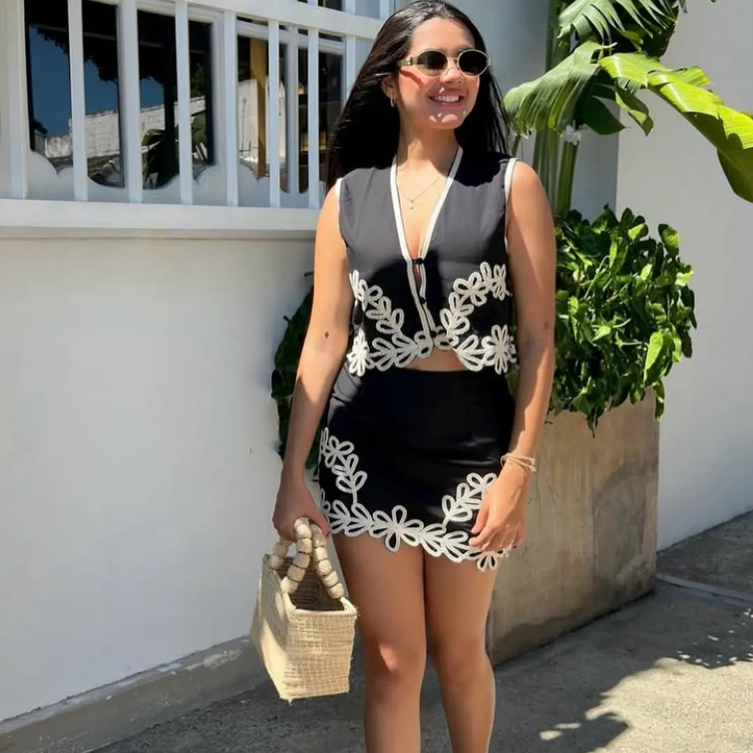 Alanna Luxury Embroidered Set