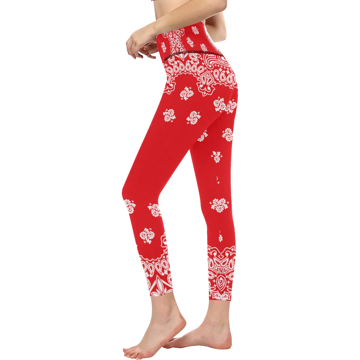 BANDANA Bs' UP High-Waisted Leggings