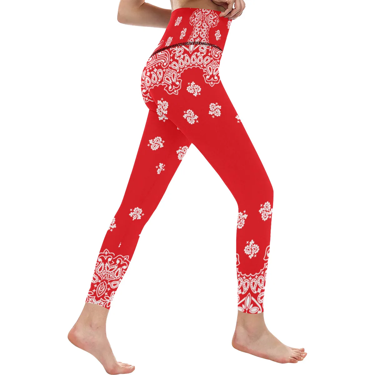 BANDANA Bs' UP High-Waisted Leggings