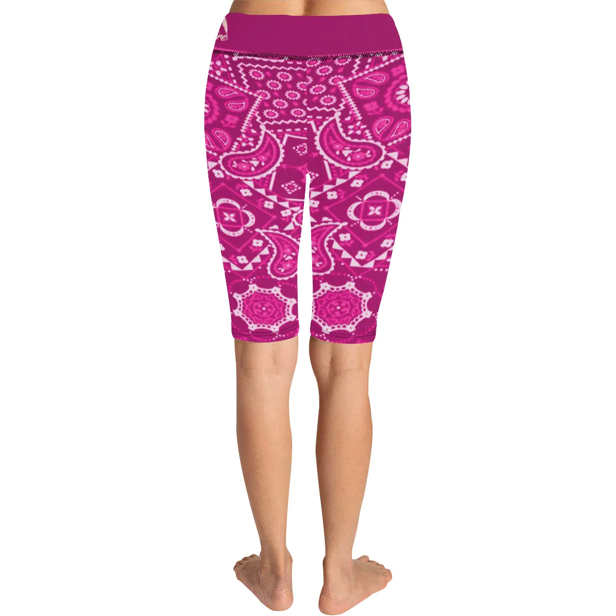 BANDANA VIRAL PINKISH All Over Print Knee Length Leggings