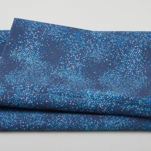 Beatrice Favorites - Circle Dots Navy 2 Yard Cut
