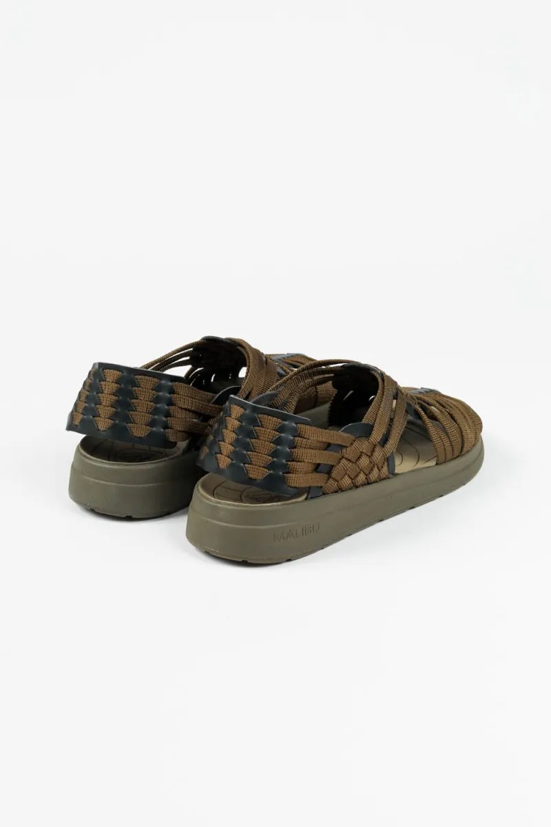 Canyon - Polyester Vegan Leather | Olive
