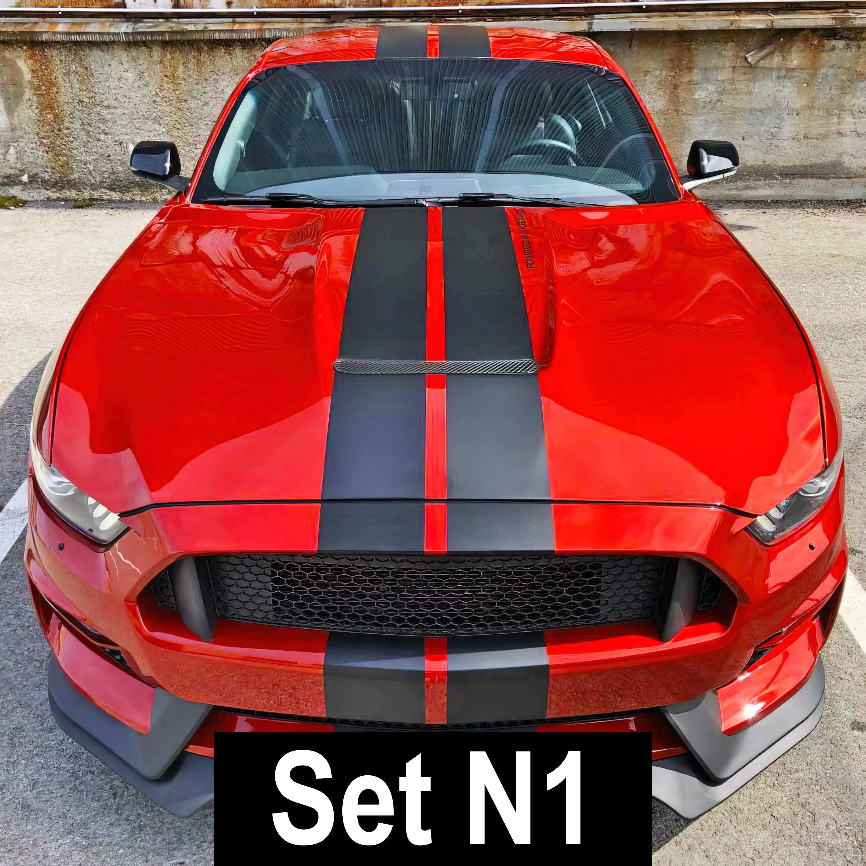 Car Vinyl Decals - Racing Stripes Vehicle Graphics Set
