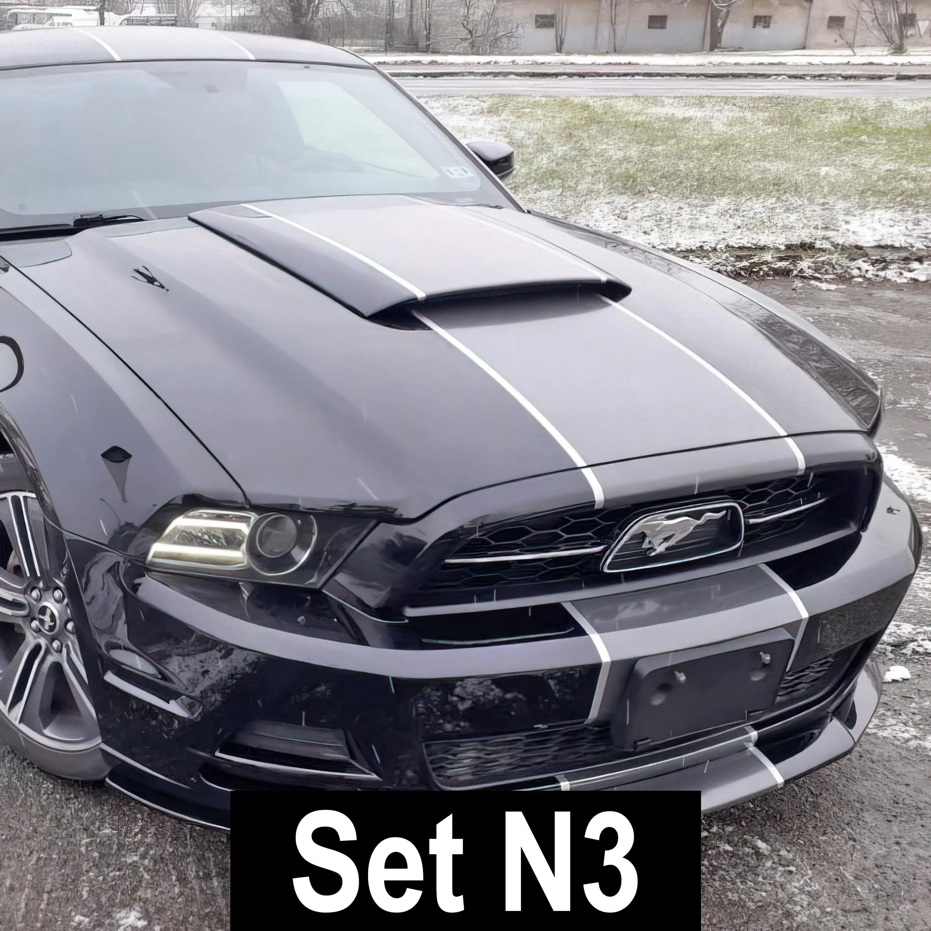 Car Vinyl Decals - Racing Stripes Vehicle Graphics Set