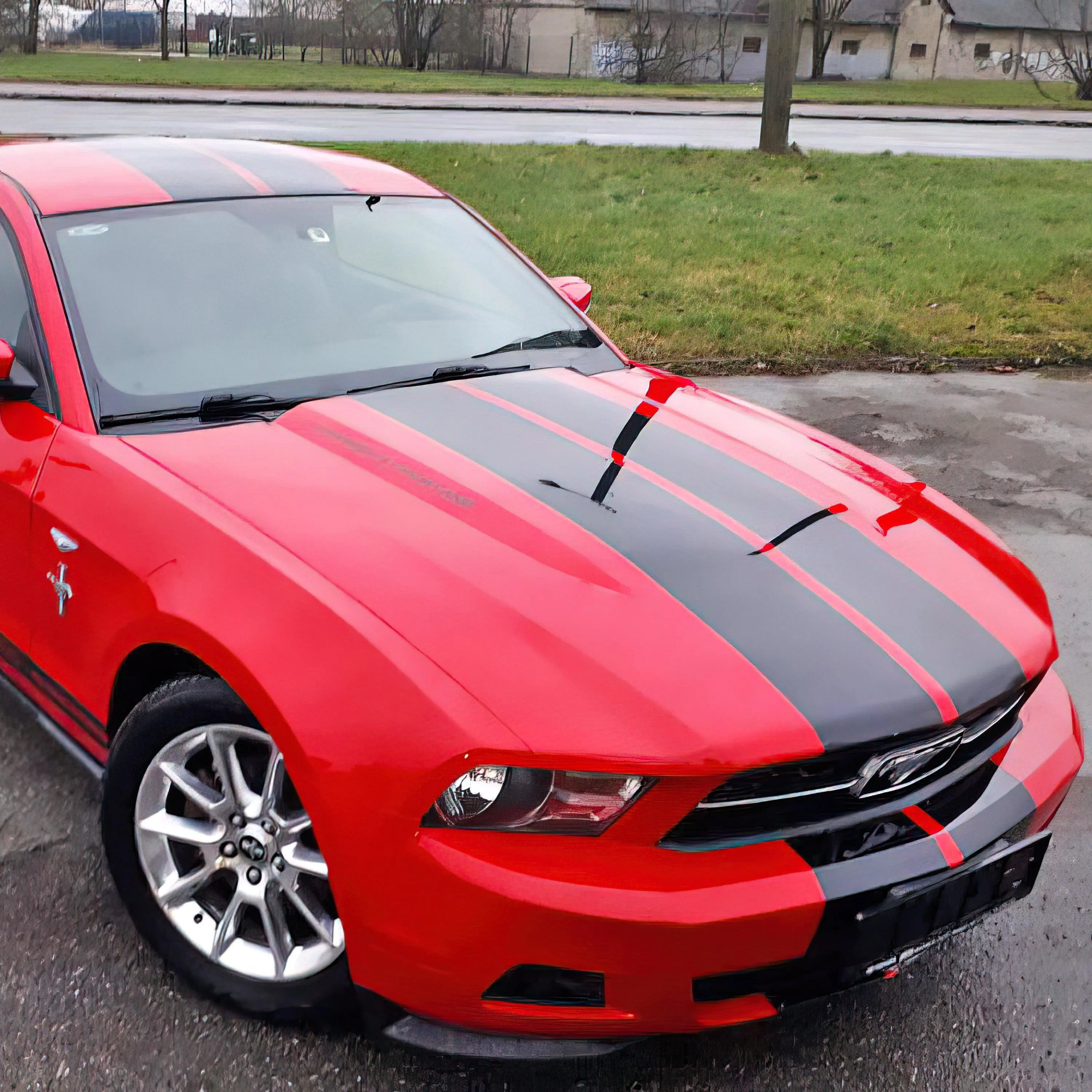 Car Vinyl Decals - Racing Stripes Vehicle Graphics Set
