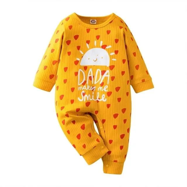 Cartoon Animal Unisex Knitted Baby Full Sleeve Cotton Romper