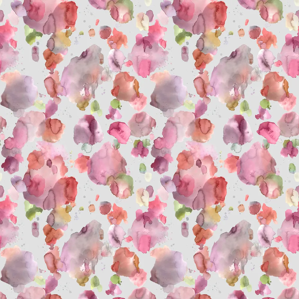 Cloud Burst Printed Cotton Fabric (By The Metre) Russett