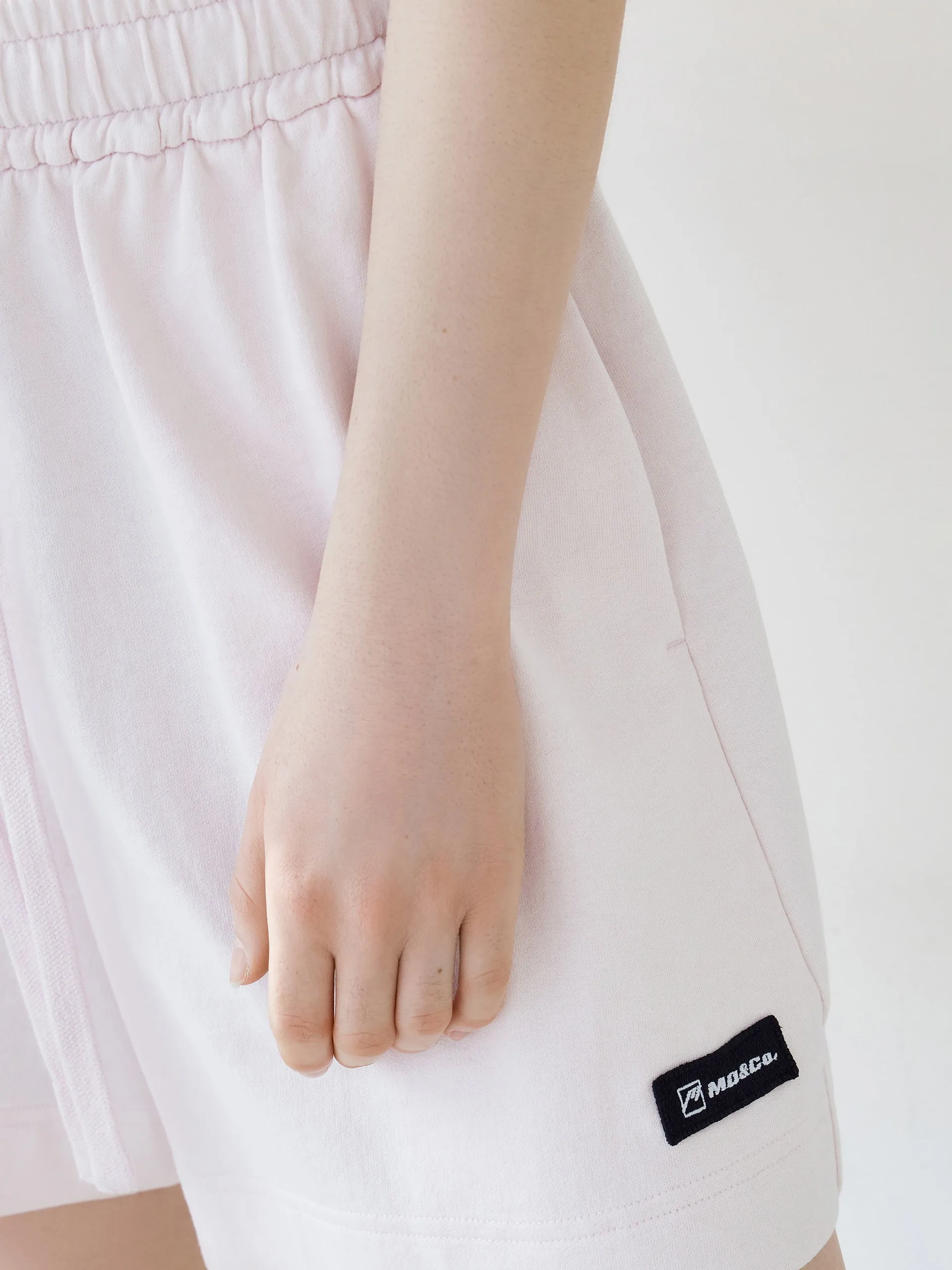 Cotton Elastic Drawstring Shorts