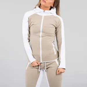 cotton spandex hoodie