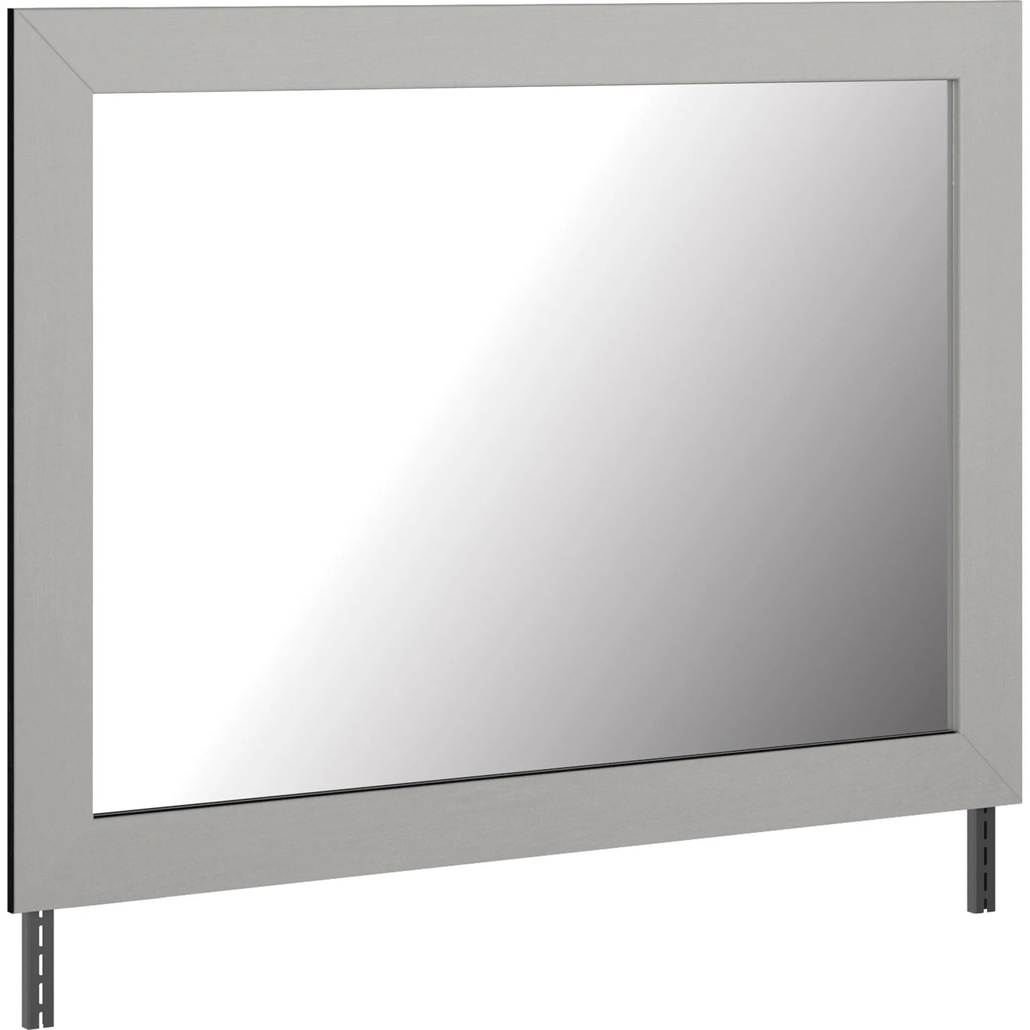 Cottonburg 5 Piece King Panel Bedroom - Light Gray/White