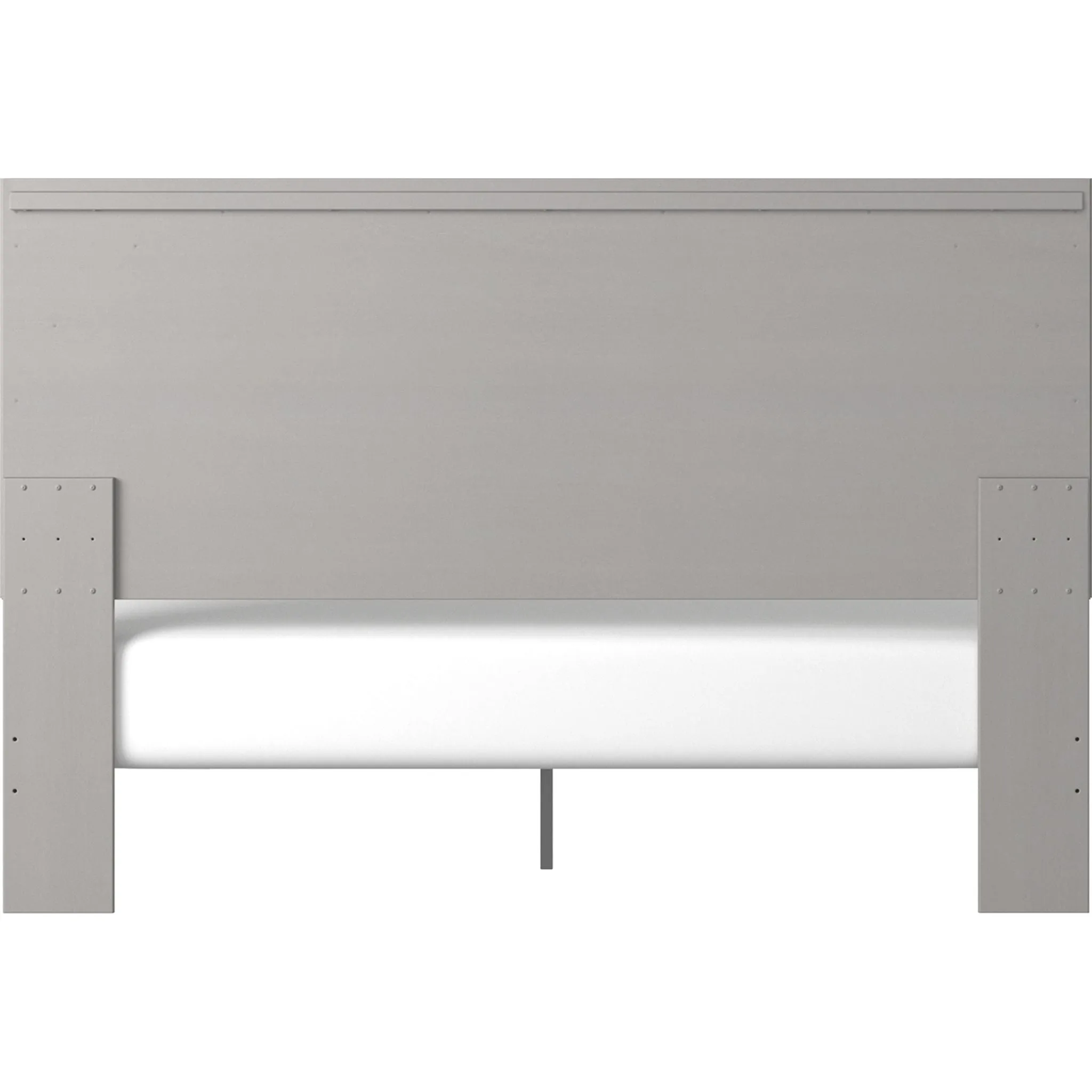 Cottonburg Panel Bed - Light Gray/White
