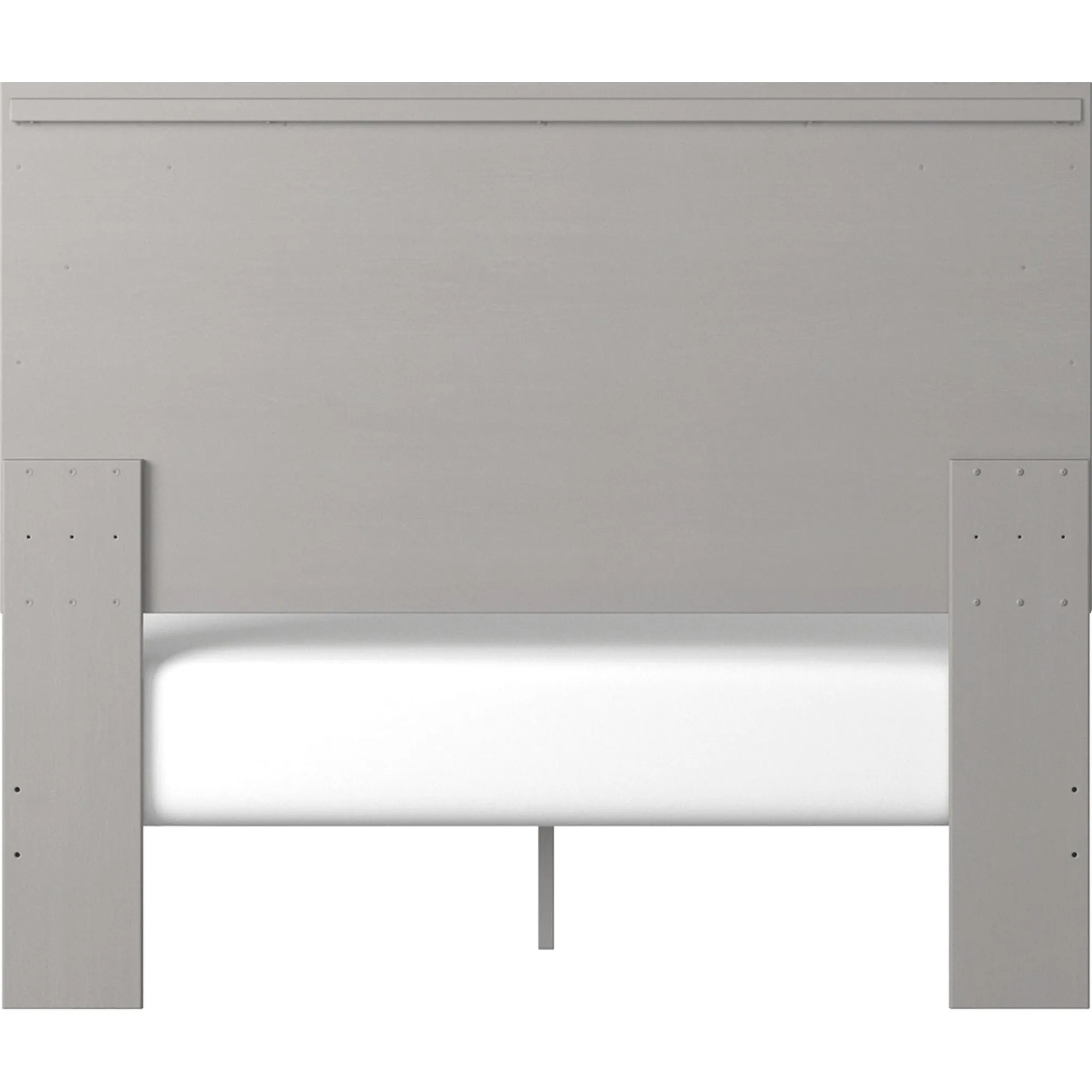 Cottonburg Panel Bed - Light Gray/White
