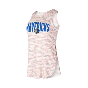 DALLAS MAVERICKS CONCEPT SPORTS WOMENS RAINBOW STRIPED TANK