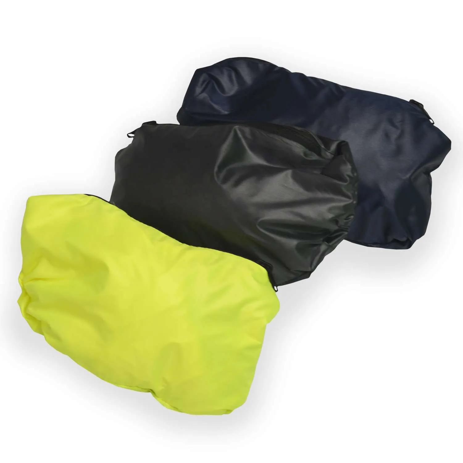FINAL SALE: Venture Packable Men's Reflective Vest in Navy / Flo Lime
