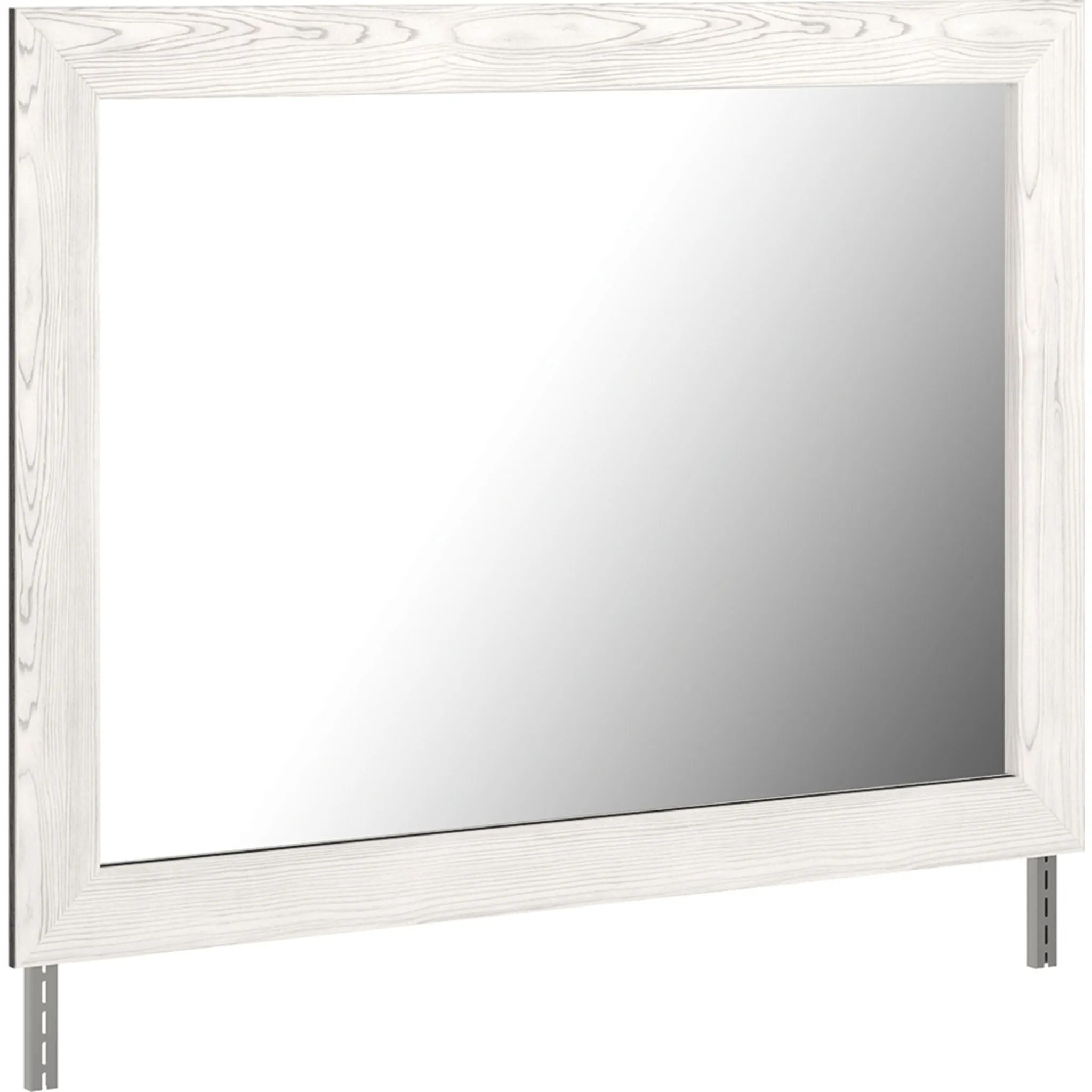 Gerridan 5 Piece Queen Panel Bedroom - White/Gray