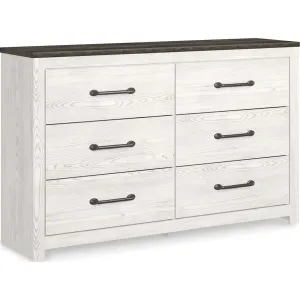 Gerridan Dresser - White/Gray