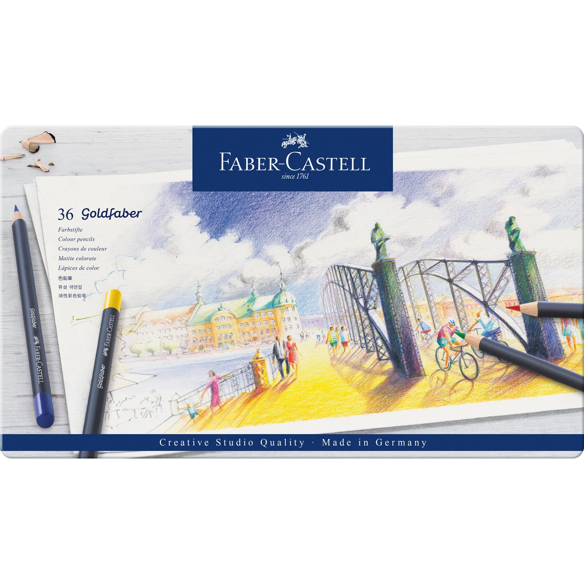 Goldfaber Color Pencils - Tin of 36 - #114736