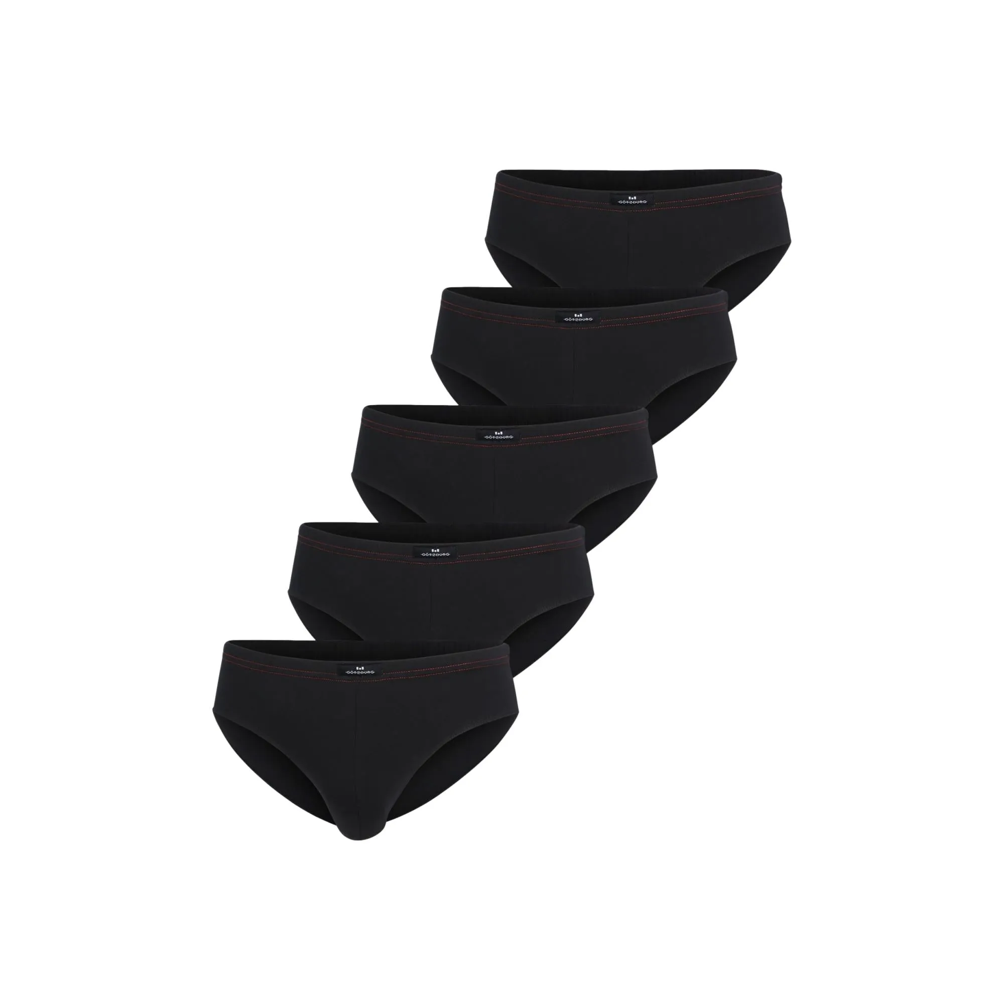 Götzburg Sport Briefs 5 Pack - Black