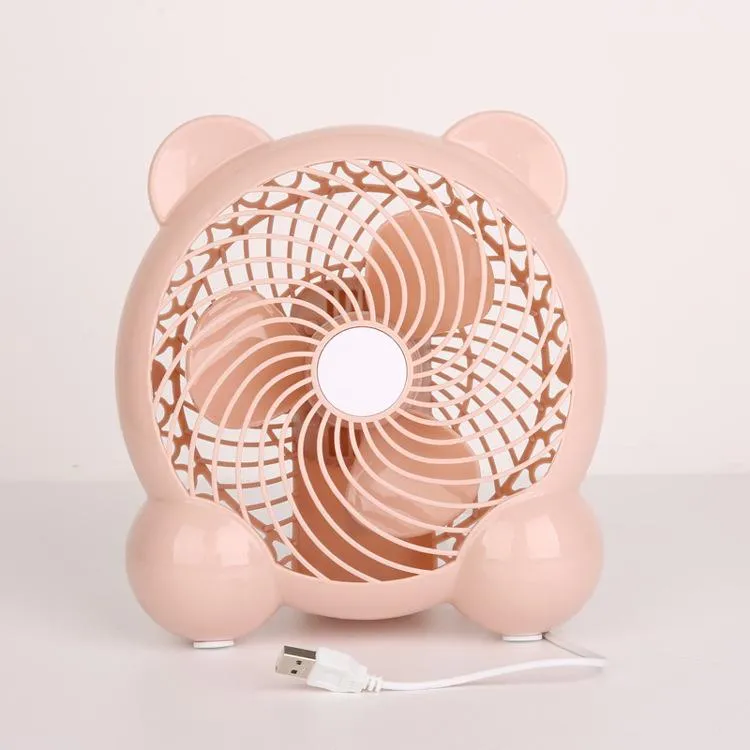 Handheld desktop rechargeable fan