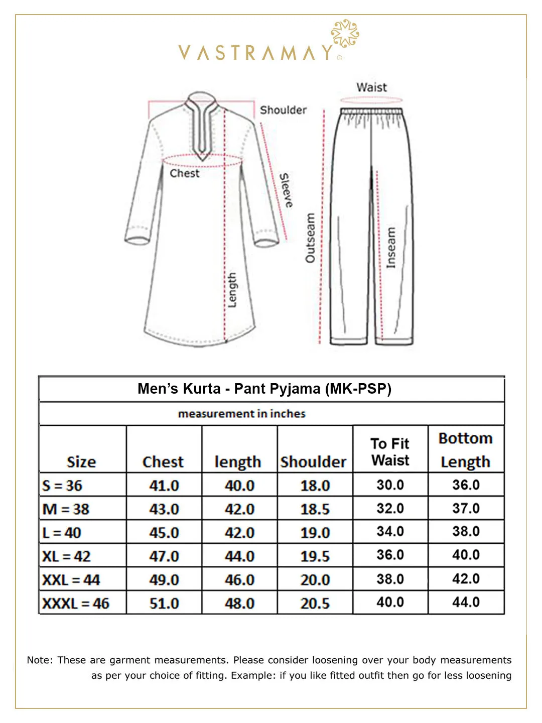 Jashvi Men's Blue Rubber Print Cotton Kurta With White Pant Set