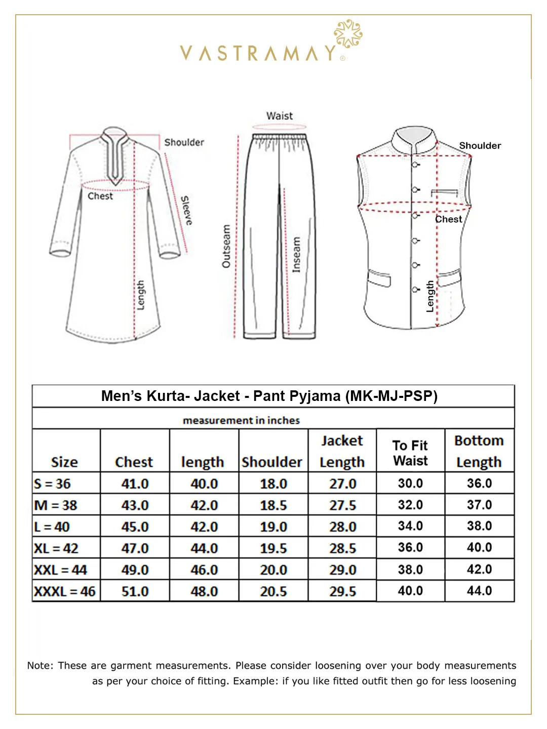 Jashvi Men's Cream Mirror Jacket With Front Open Kurta Pyjama Set