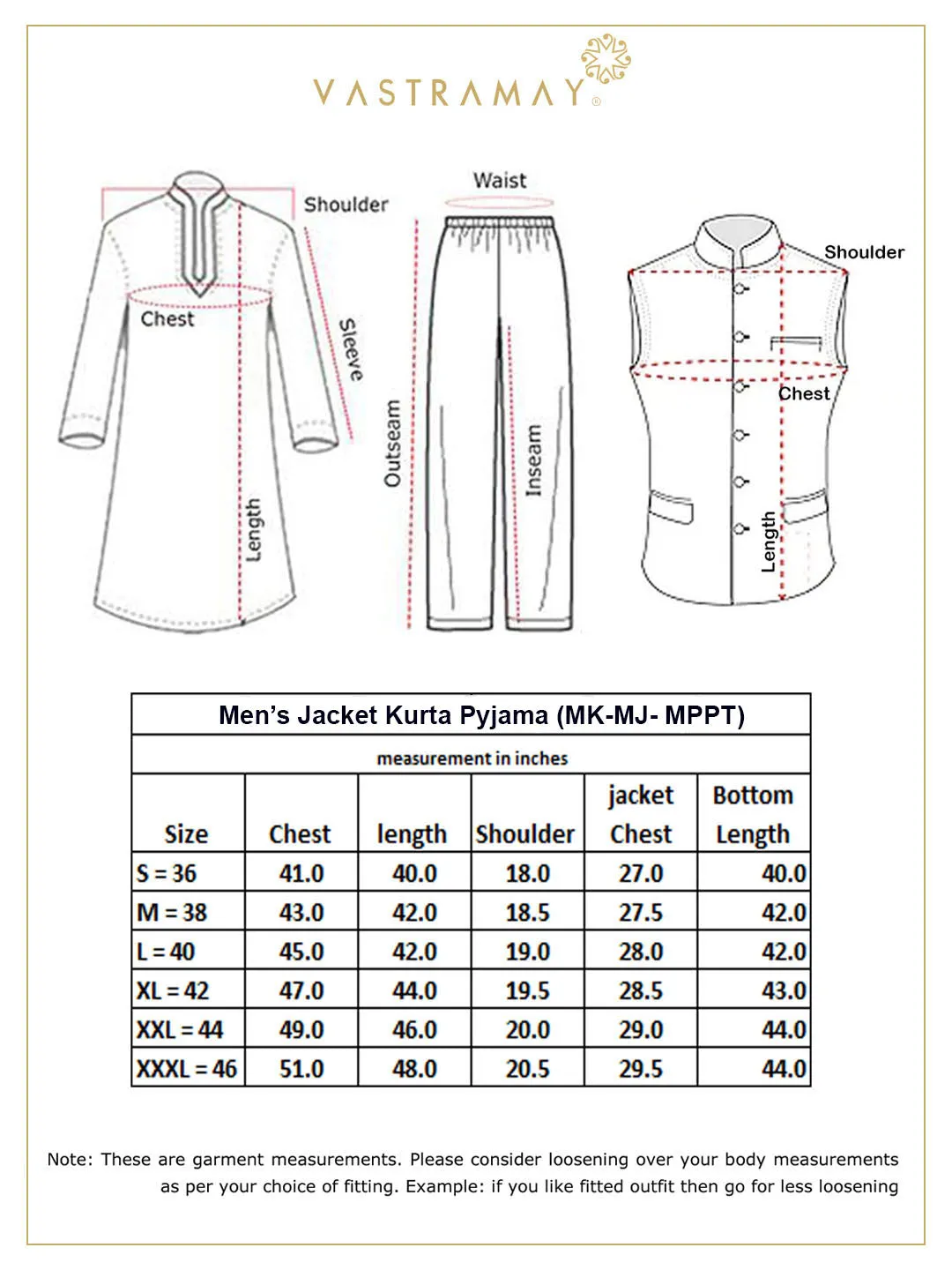 Jashvi Men's Cream Mirror Jacket With Kurta Patiala Set