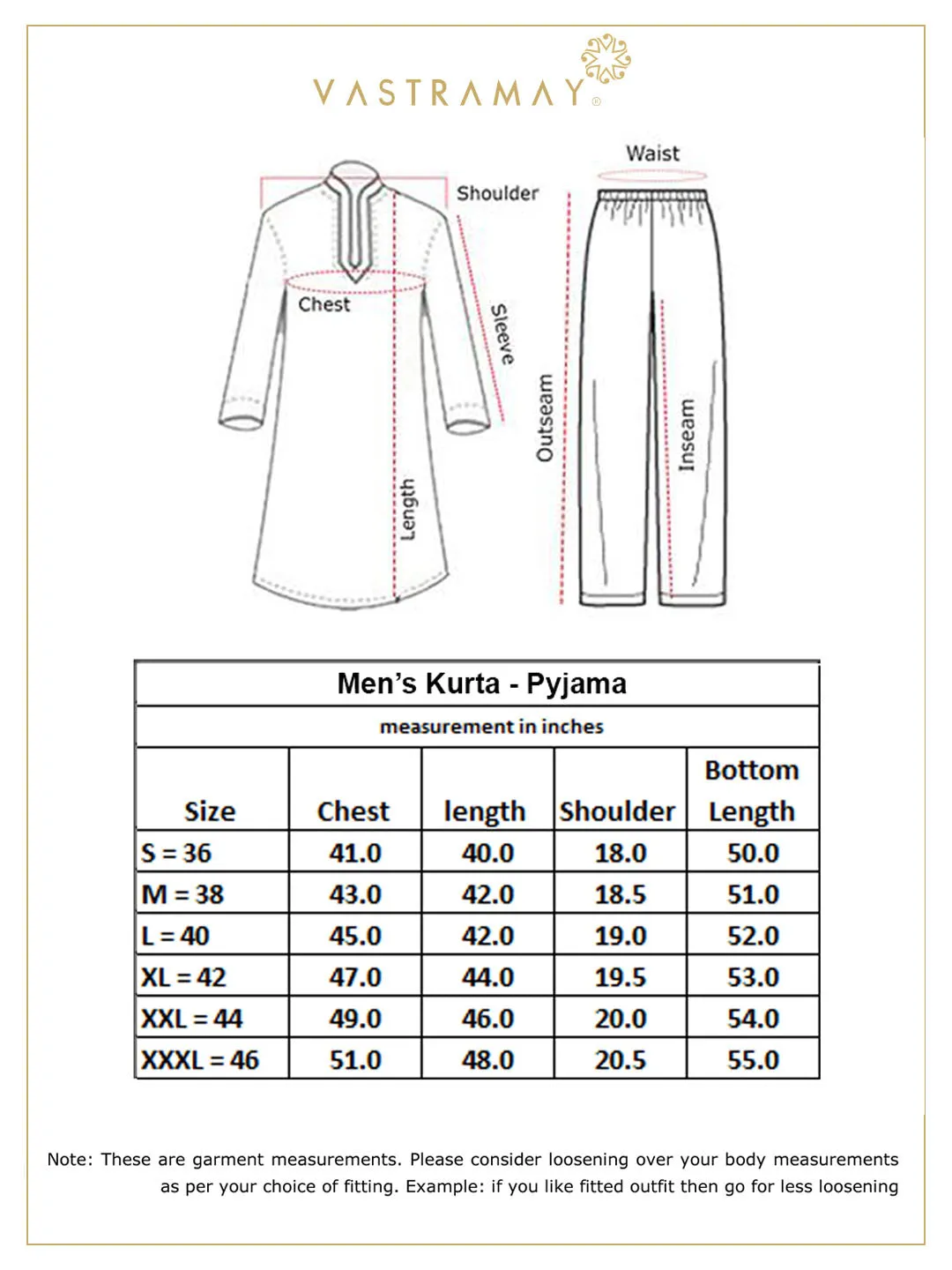 Jashvi Men's Maroon Mirror Kurta Pyjama Set