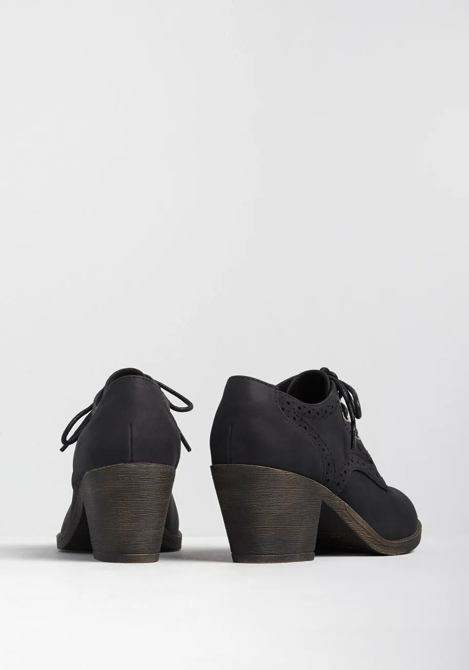 Keep Up With Me Lace-Up Bootie
