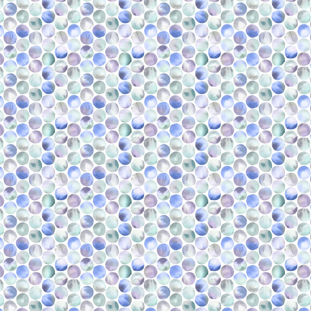 Kiribati Printed Cotton Fabric (By The Metre) Violet