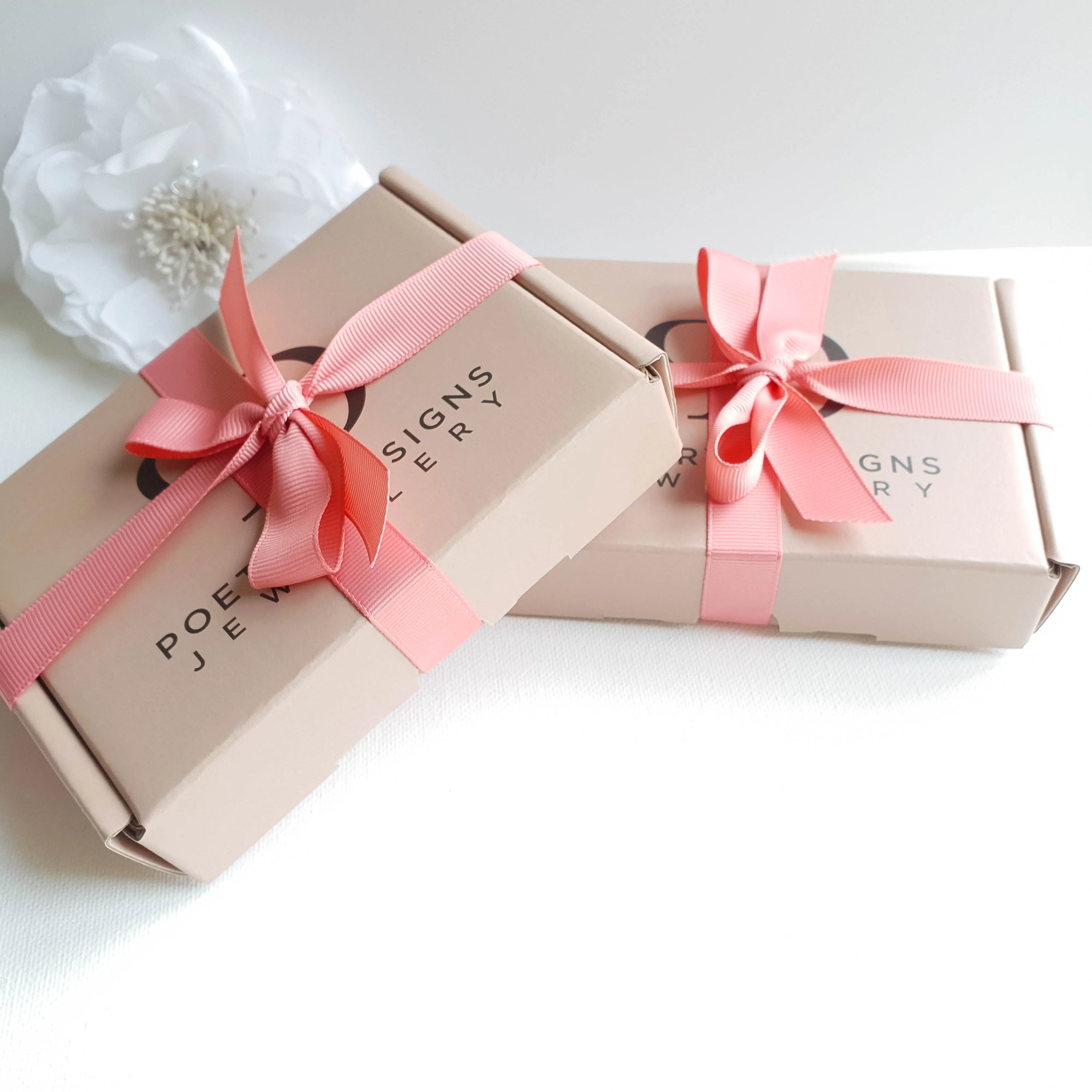 Modern Rose Gold Wedding Jewelry Set for Brides-Allison