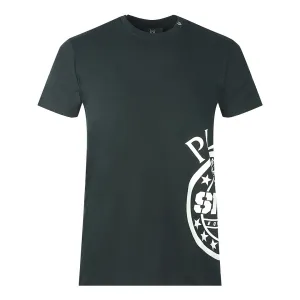 Philipp Plein Sport Side Logo Black T Shirt