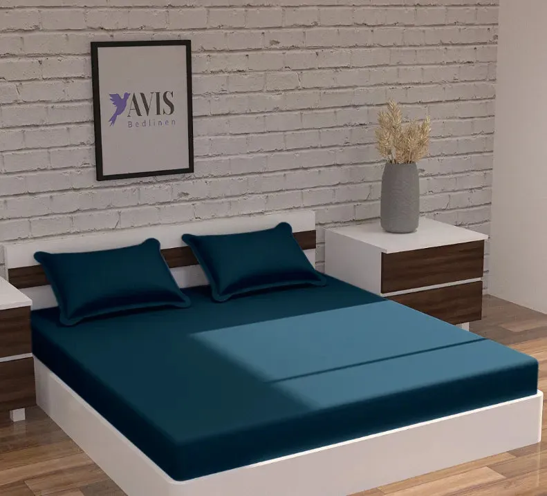 Poseidon Cotton Bedding Set With Pillow Covers | King Size | 108 x 108 Inches