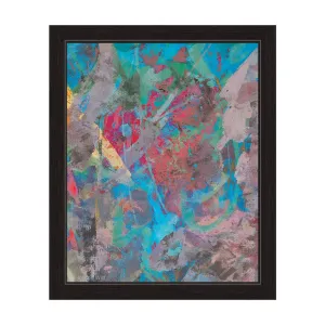 "Concealed Serpent" Graphic Framed Art Print