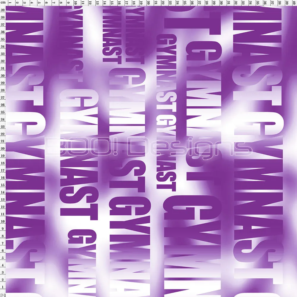 Spandex Gymnast Purple