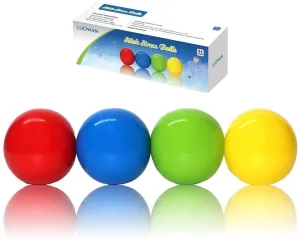 Stick Stress Balls Toys, Globbles Sticky Balls, Colorful Baby Toy Balls -4 pack