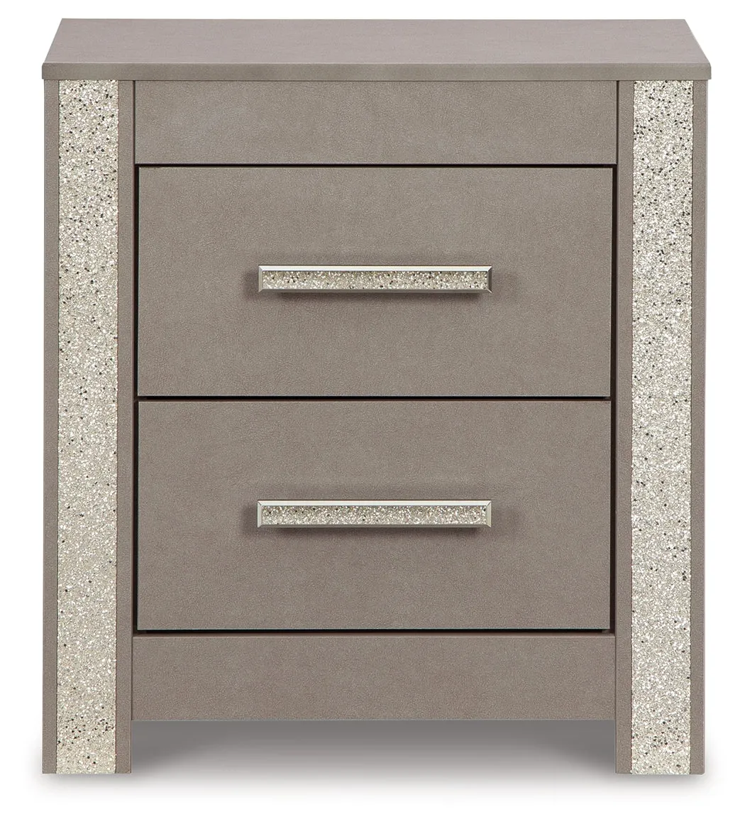 Surancha Gray Nightstand