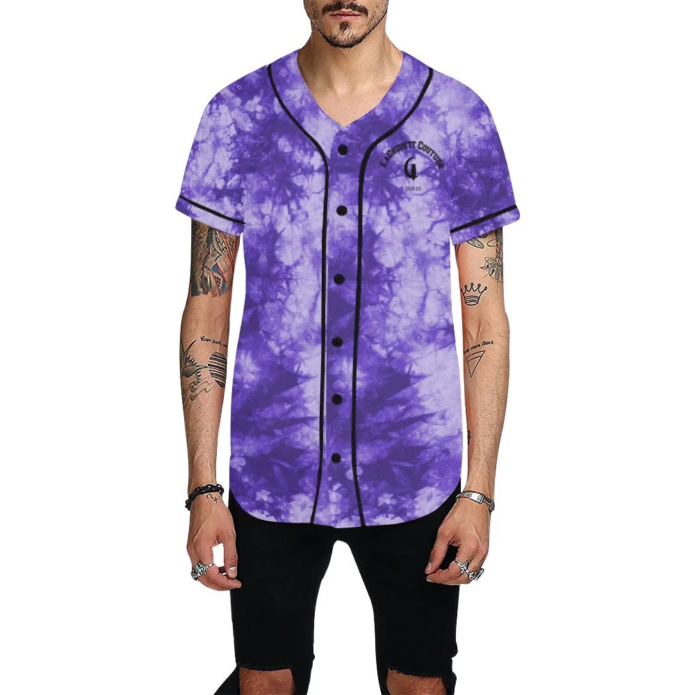 TIE DYE Baseball Jersey for Men