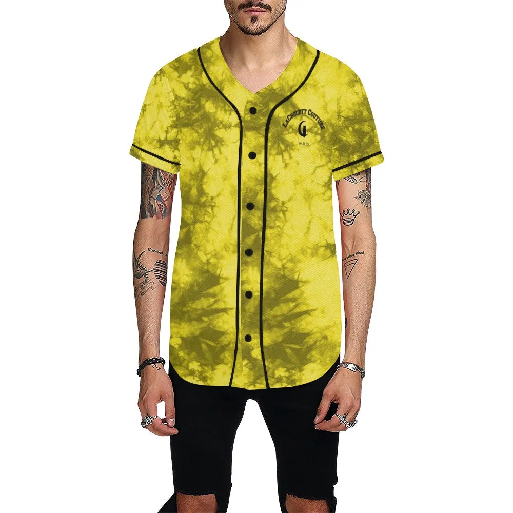 TIE DYE Baseball Jersey for Men