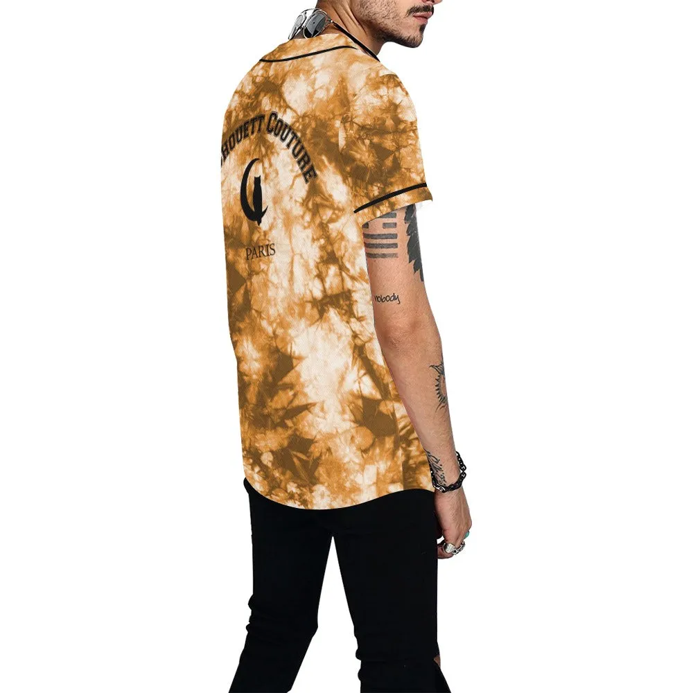 TIE DYE Baseball Jersey for Men