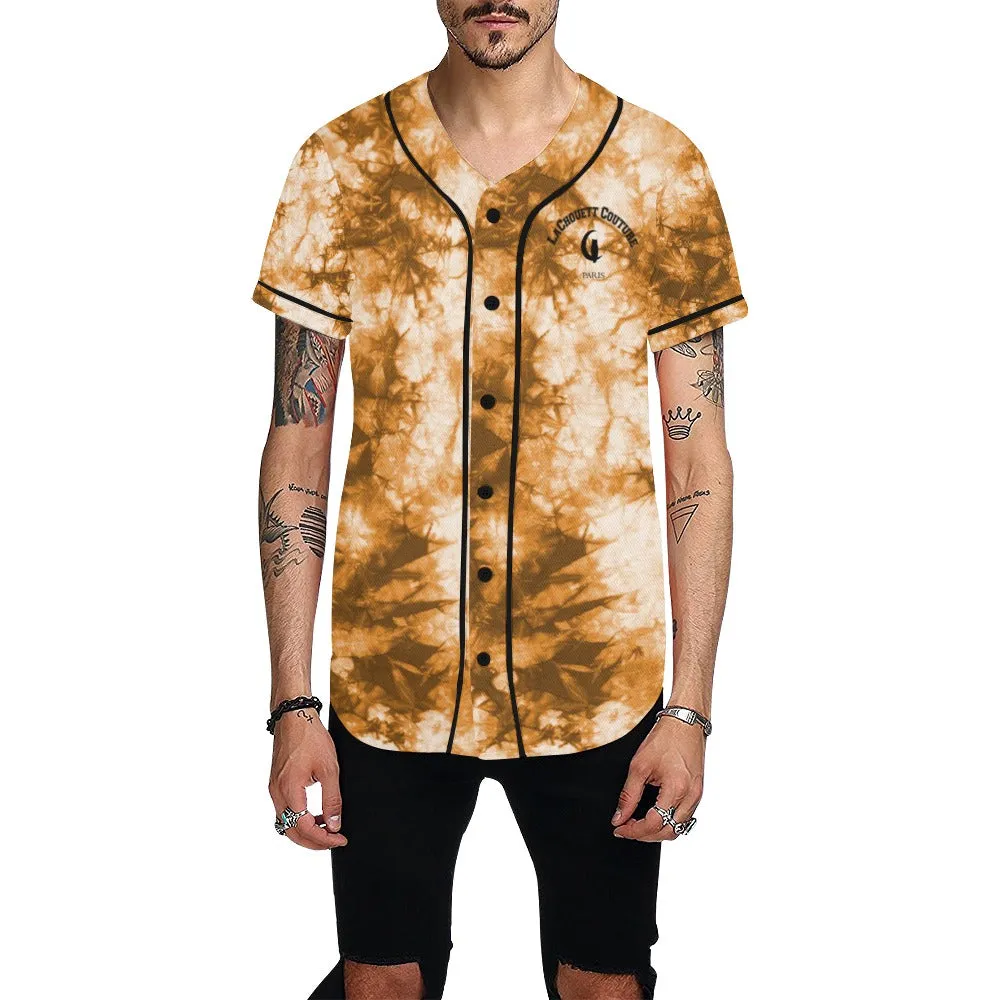 TIE DYE Baseball Jersey for Men