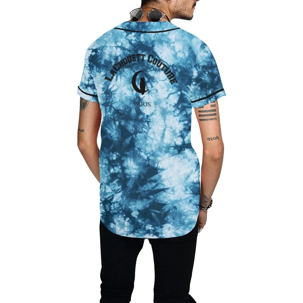 TIE DYE Baseball Jersey for Men