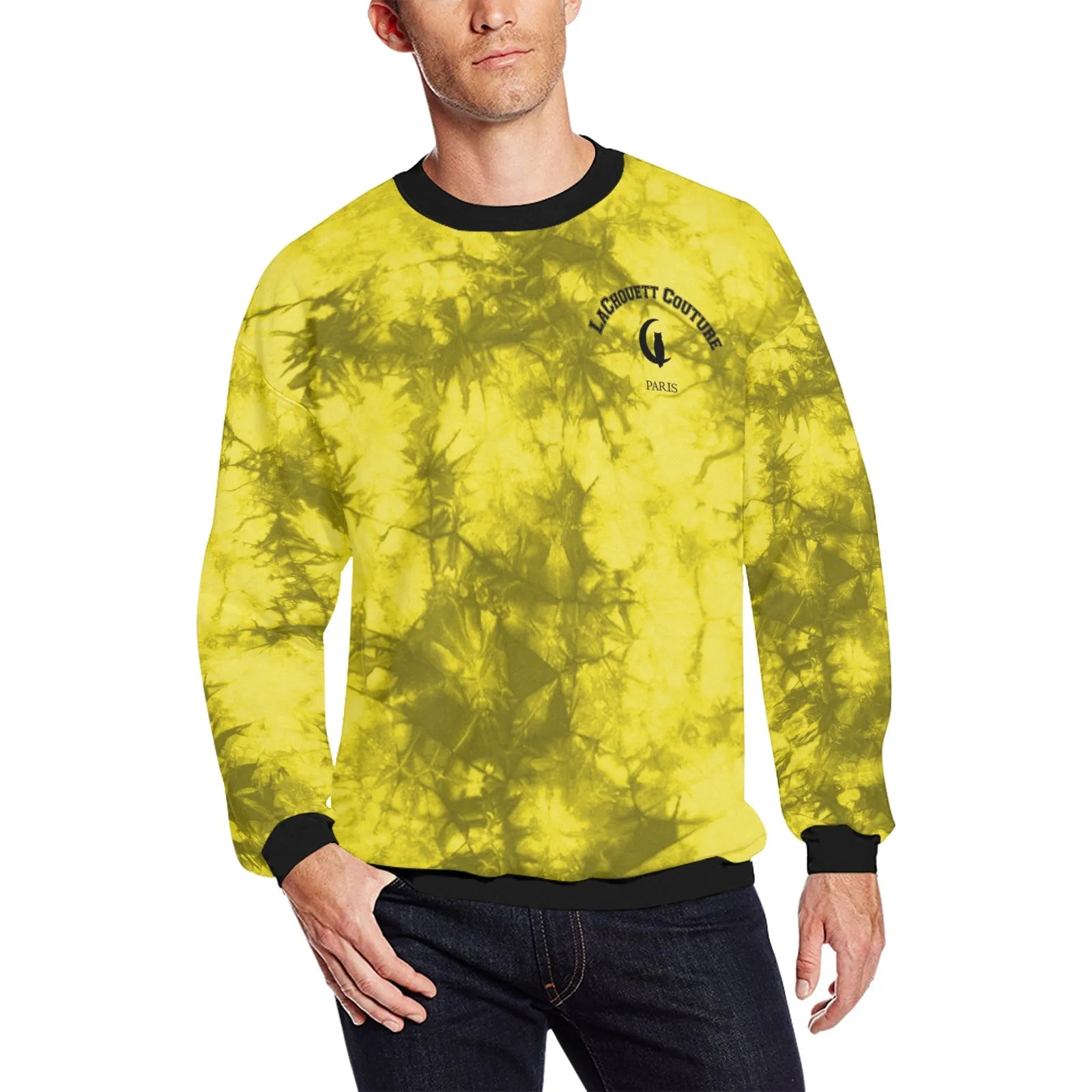 TIE DYE Crewneck Sweatshirt for Men