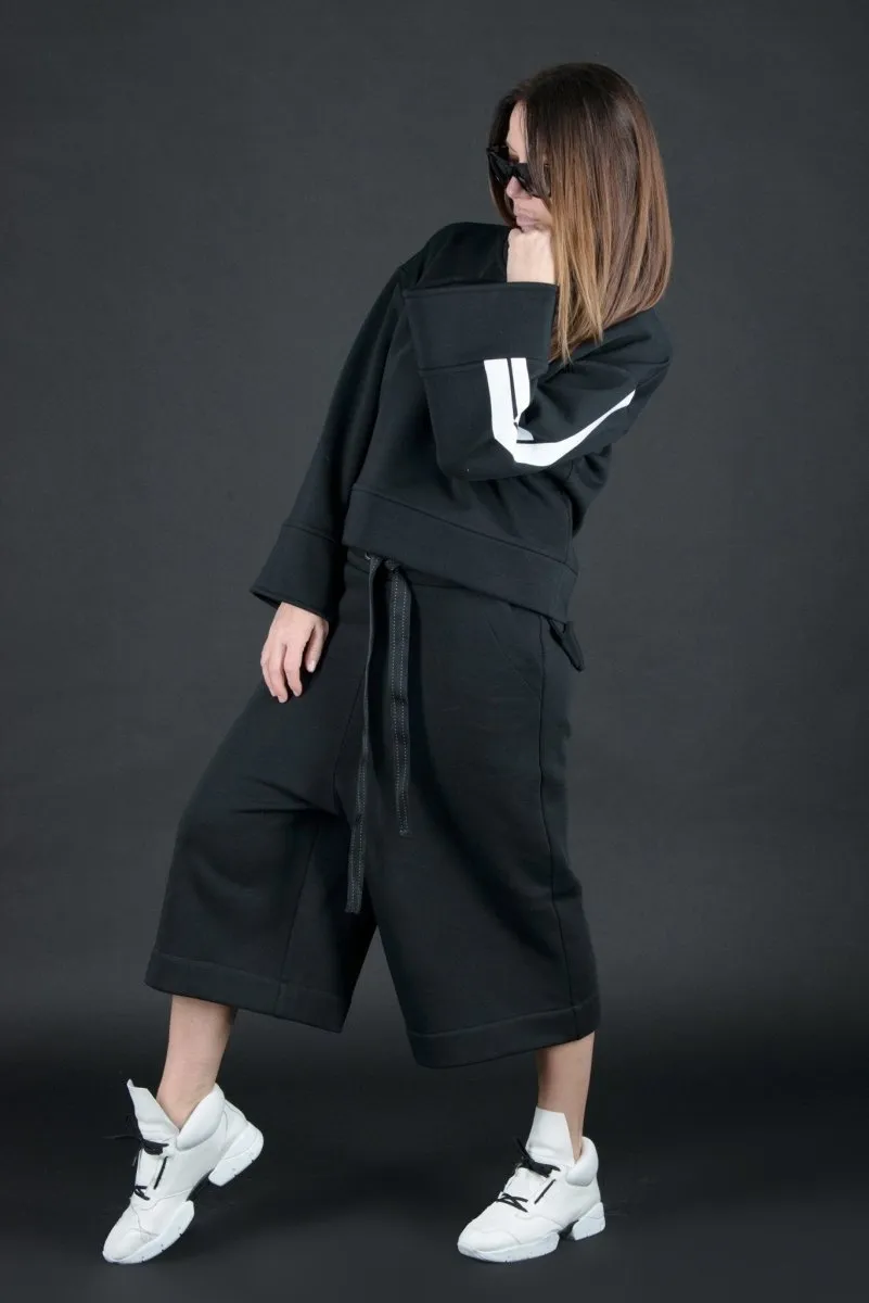 Women Wide Terry Pants NANCY